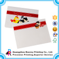 Factory supplier free sample glossy lamination wholesale high quality custom shape postcard